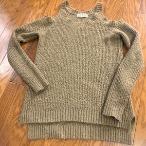 Cold Shoulder Sweater